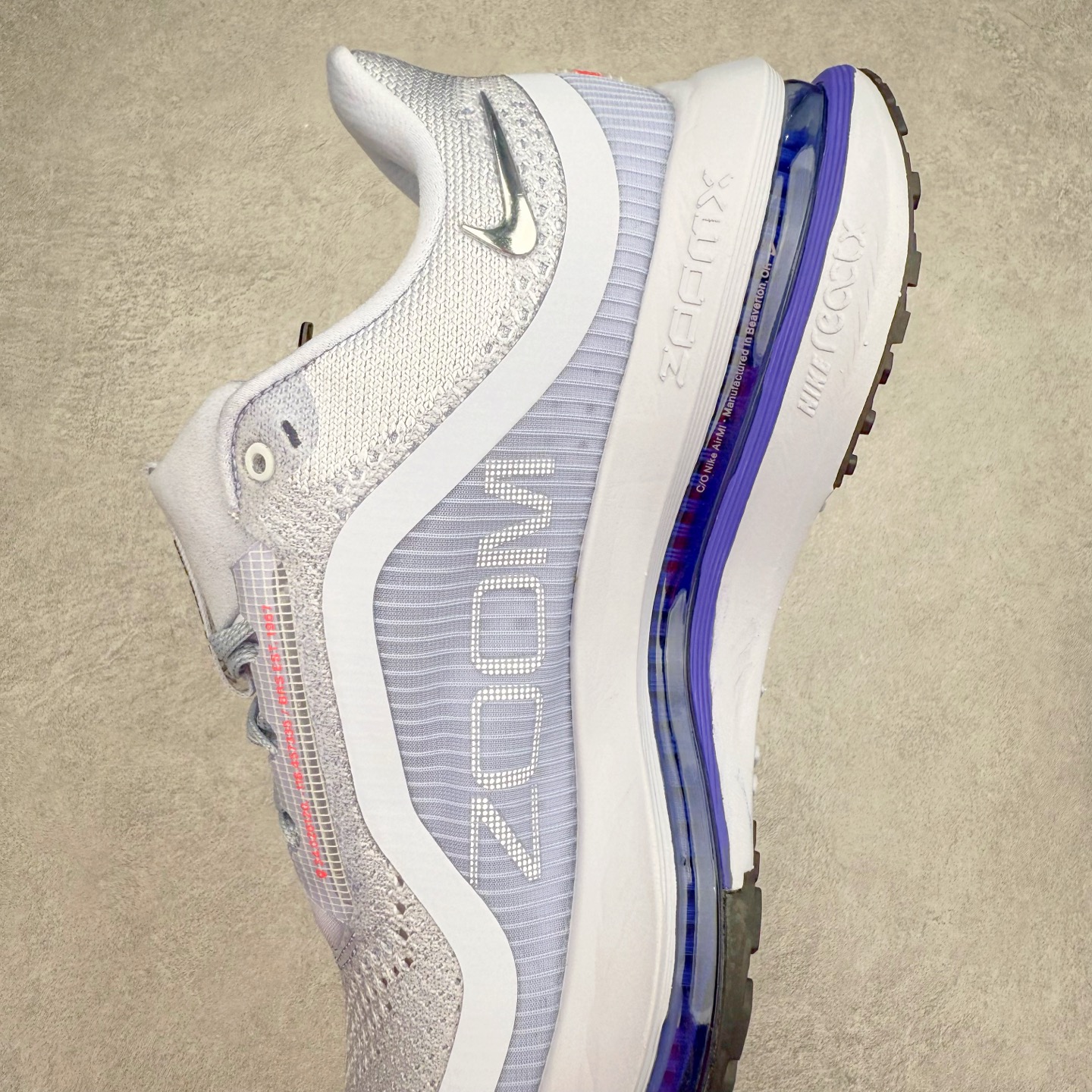  Nike Pegasus Premium 低筒 简约舒适 织物网布耐磨减震防滑 休闲城市通勤体测体考竞速训练跑步鞋 男女同款 白紫色  HQ2592-004