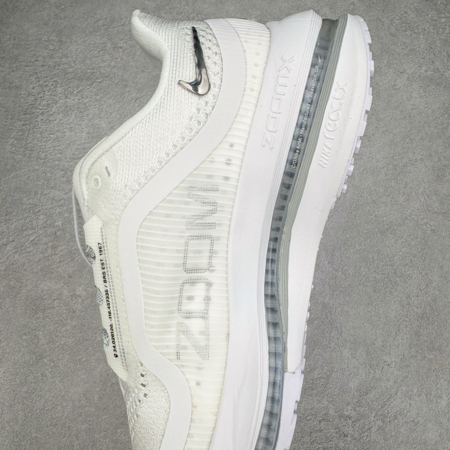 Nike Pegasus Premium 低筒 简约舒适 织物网布耐磨减震防滑 休闲城市通勤体测体考竞速训练跑步鞋 男女同款 白银 HQ2592-102