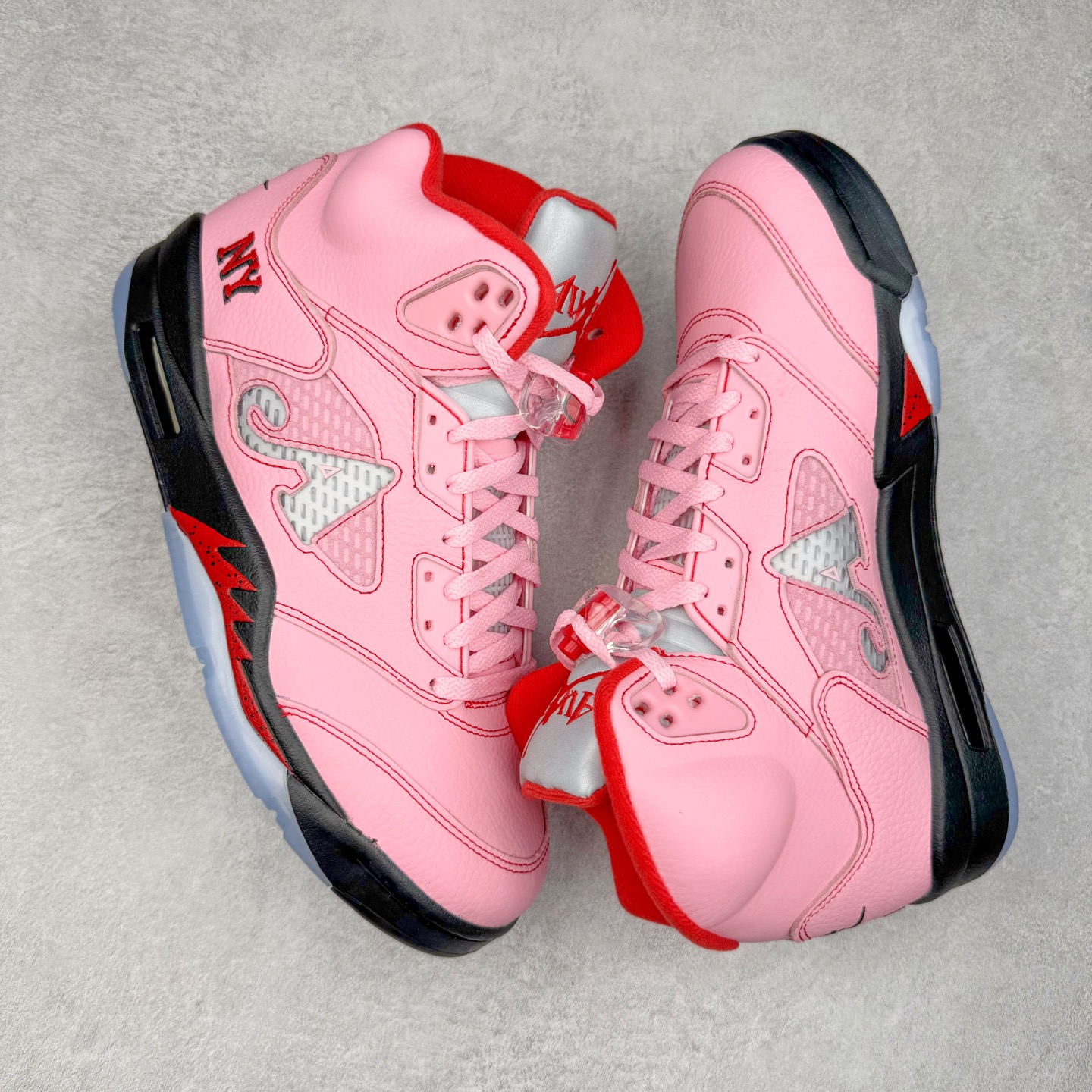 Awake NY Air Jordan 5  AJ5  高筒 男鞋 休闲鞋 板鞋 复古篮球鞋 波鞋 北极粉 DV4982-60