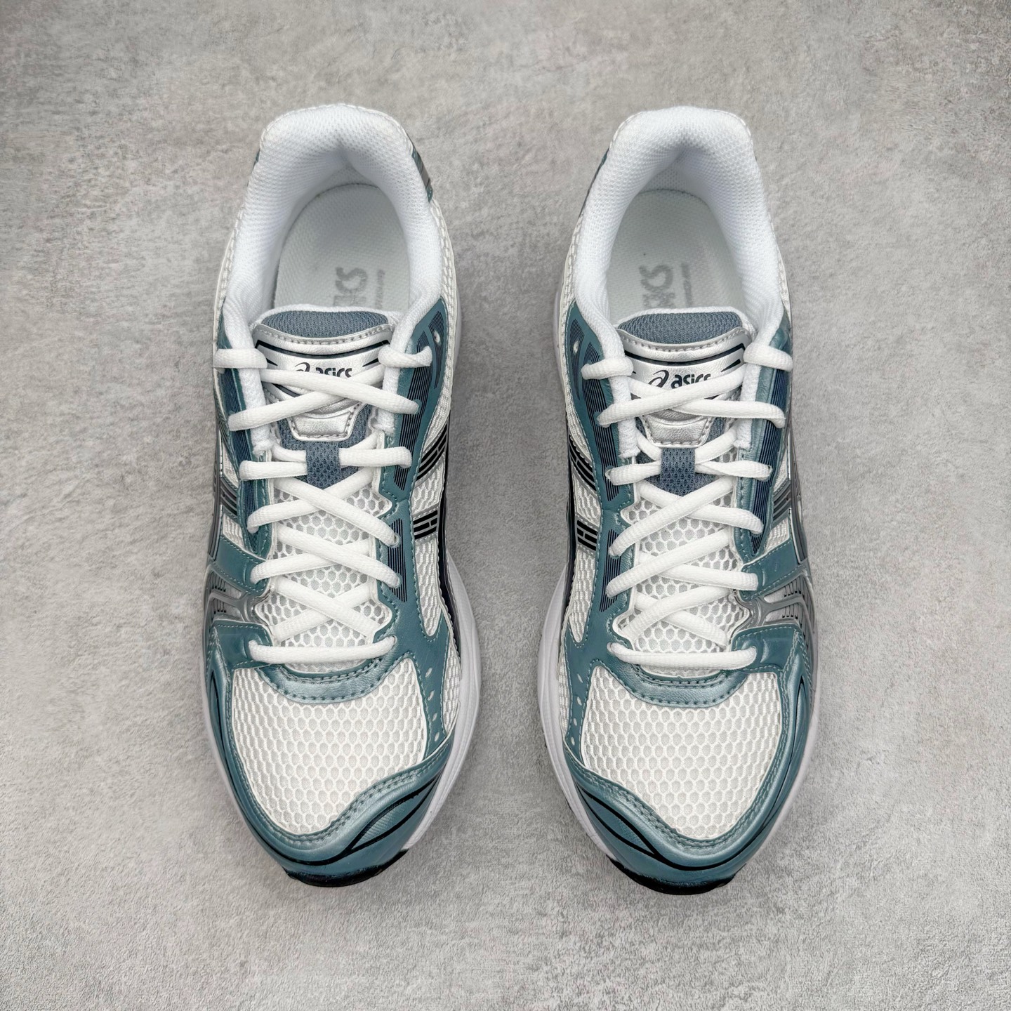 新版ASICS GEL-KAYANO K14 亚瑟士  低筒 减震 户外 运动鞋 跑步鞋  休闲鞋 板鞋 男女同款  白蓝 1203A537-106