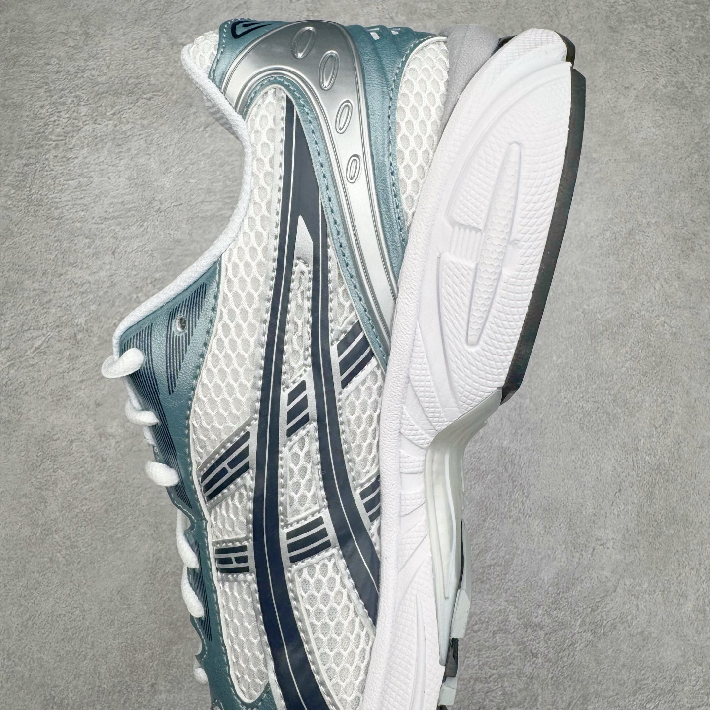 新版ASICS GEL-KAYANO K14 亚瑟士  低筒 减震 户外 运动鞋 跑步鞋  休闲鞋 板鞋 男女同款  白蓝 1203A537-106