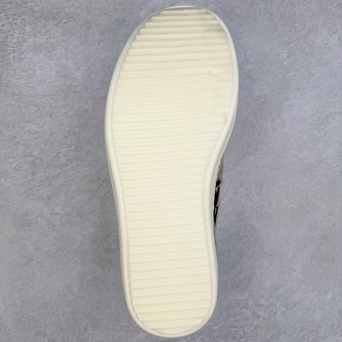 RICK OWENS RO Megalace  厚底 板鞋 休闲鞋 男鞋 女鞋 波鞋  皮質 拖鞋  棕色 RU01E5886LVSW1-141