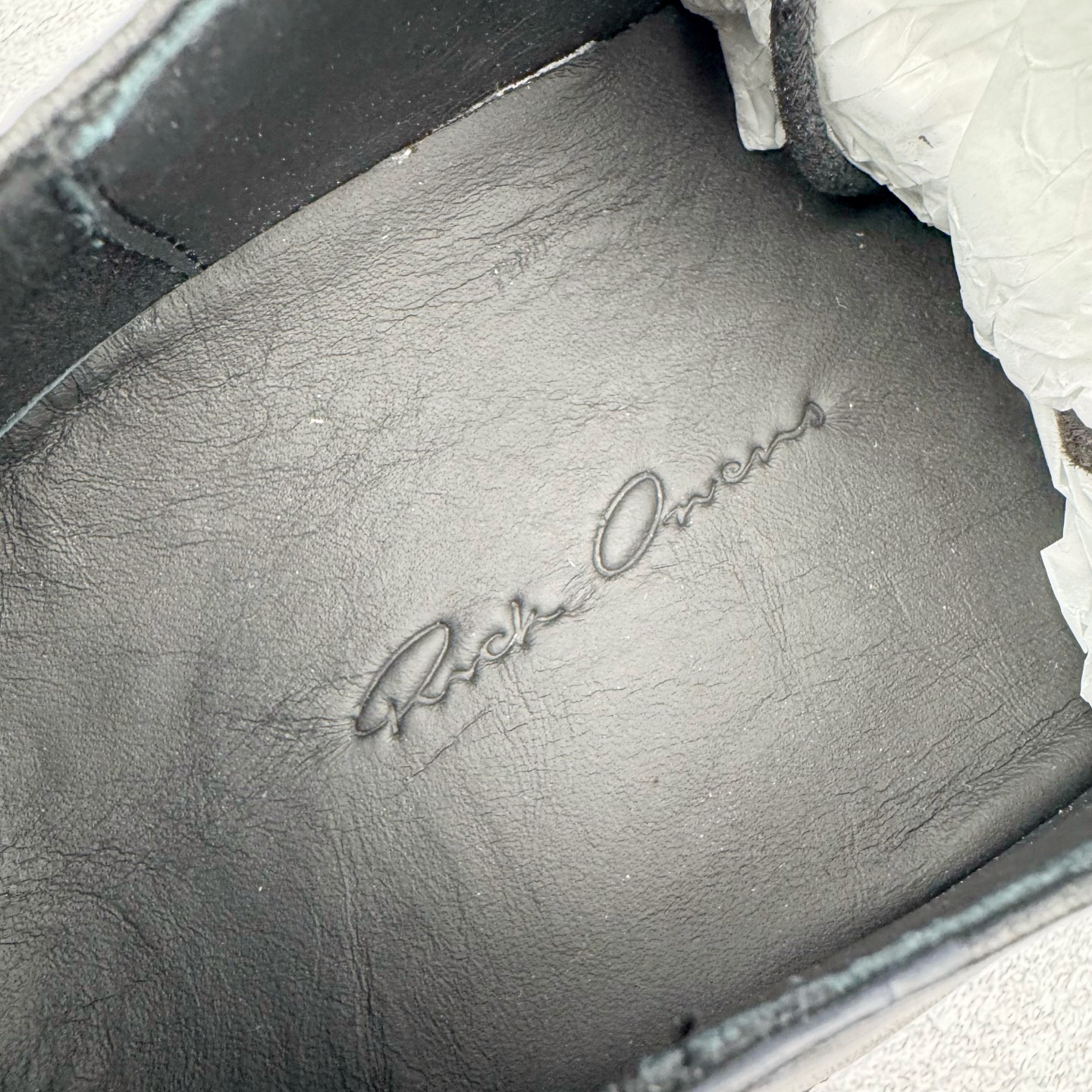 RICK OWENS RO 厚底 板鞋 休闲鞋 男鞋 女鞋 波鞋  皮質 拖鞋  皮鞋 黑色 RU02D6884LRI-99鞋