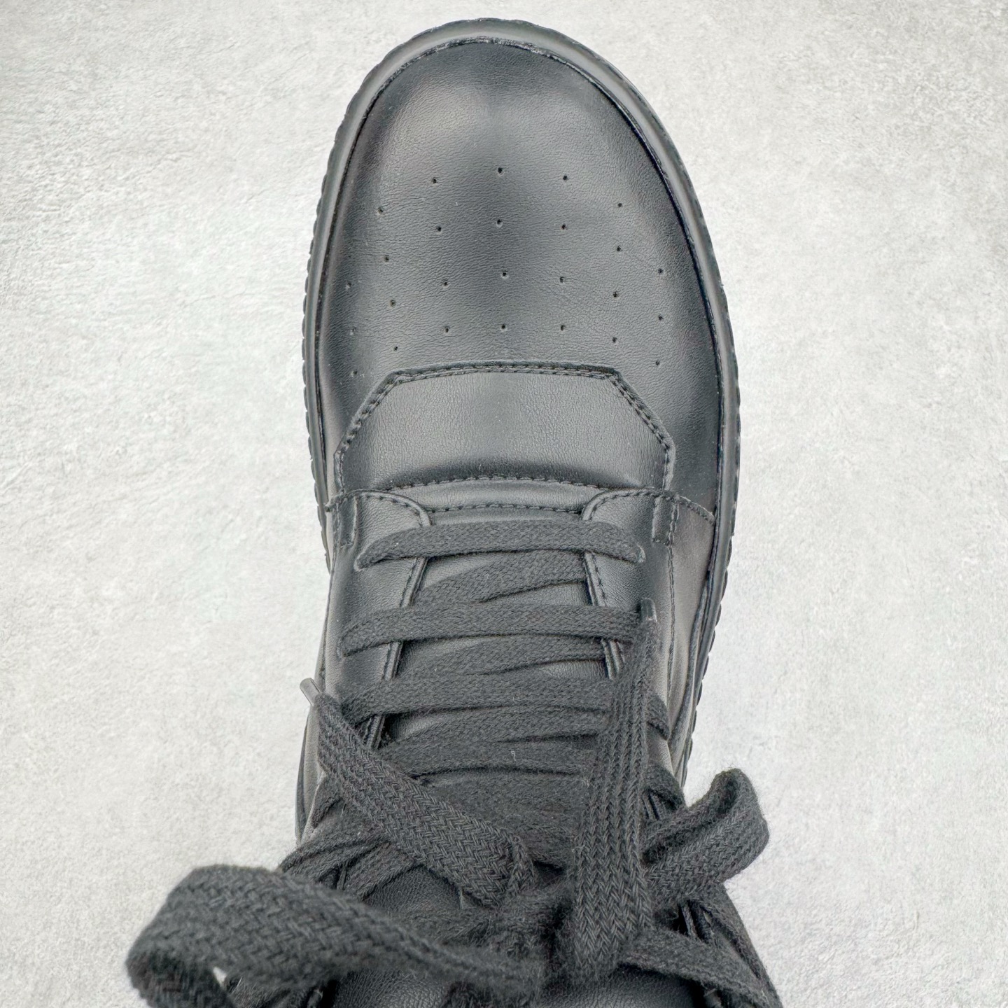 RICK OWENS RO Geobasket  厚底 板鞋 休闲鞋 男鞋 女鞋 波鞋  皮質 拖鞋  皮鞋 黑武士 RU01D3868LOOLCO-999