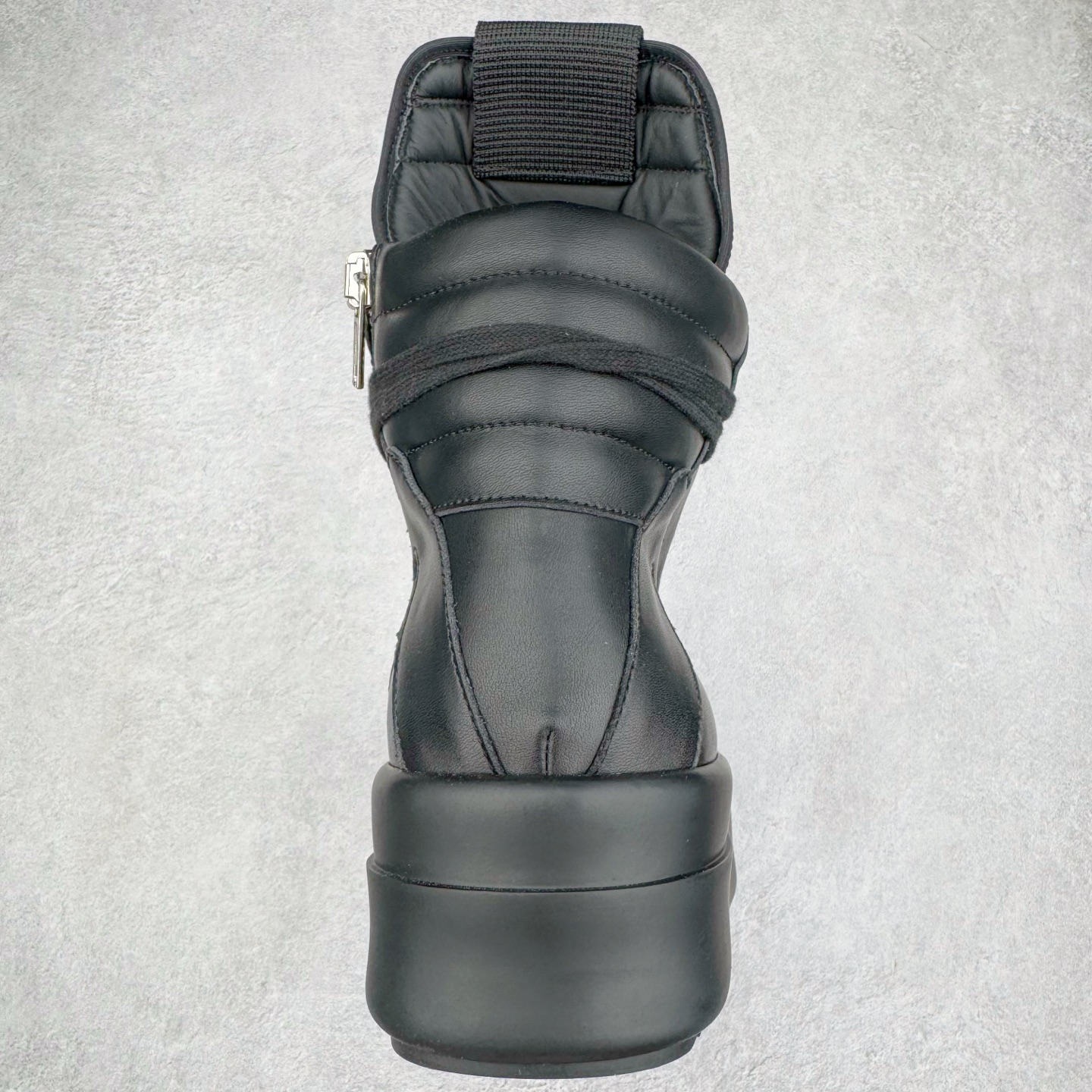 RICK OWENS RO Geobasket  厚底 板鞋 休闲鞋 男鞋 女鞋 波鞋  皮質 拖鞋  皮鞋 黑武士 RU01D3868LOOLCO-999