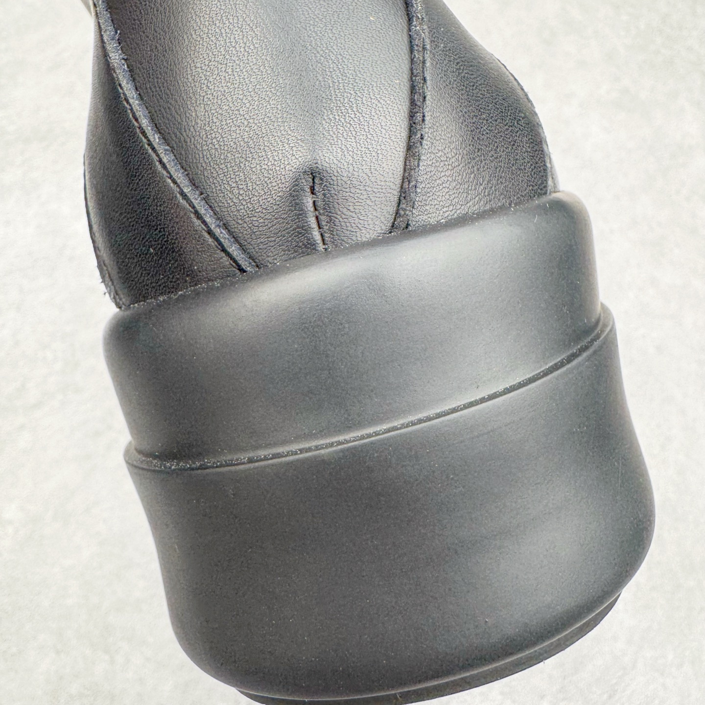 RICK OWENS RO Geobasket  厚底 板鞋 休闲鞋 男鞋 女鞋 波鞋  皮質 拖鞋  皮鞋 黑武士 RU01D3868LOOLCO-999