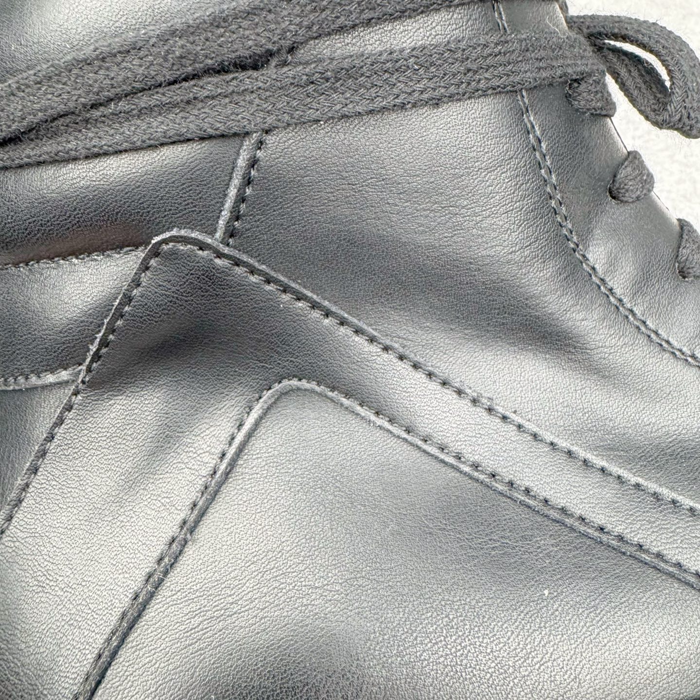 RICK OWENS RO Geobasket  厚底 板鞋 休闲鞋 男鞋 女鞋 波鞋  皮質 拖鞋  皮鞋 黑武士 RU01D3868LOOLCO-999