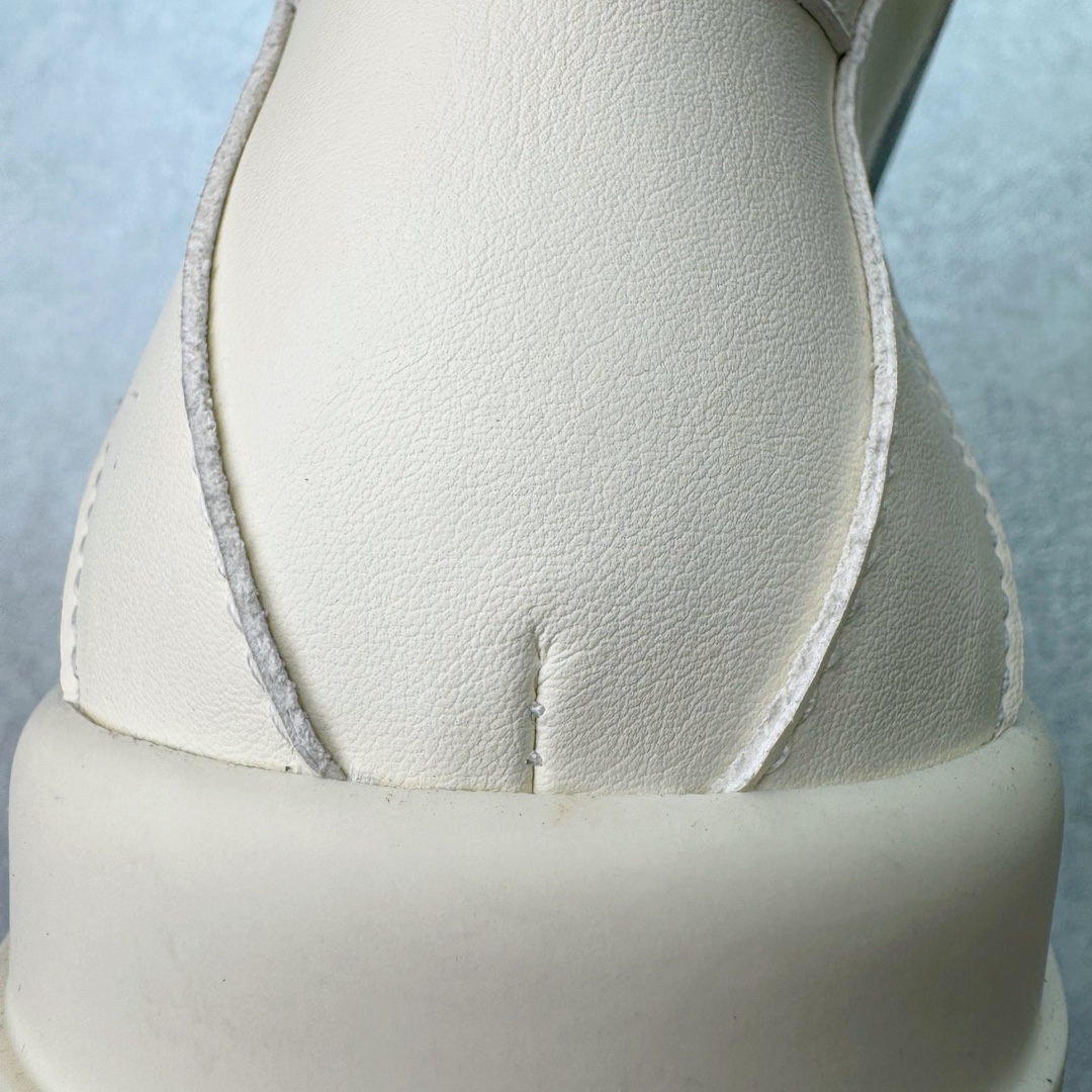 RICK OWENS RO  厚底 板鞋 休闲鞋 男鞋 女鞋 波鞋  皮質 倒三角 七孔黑白 RU01D3868LOOLCO-911