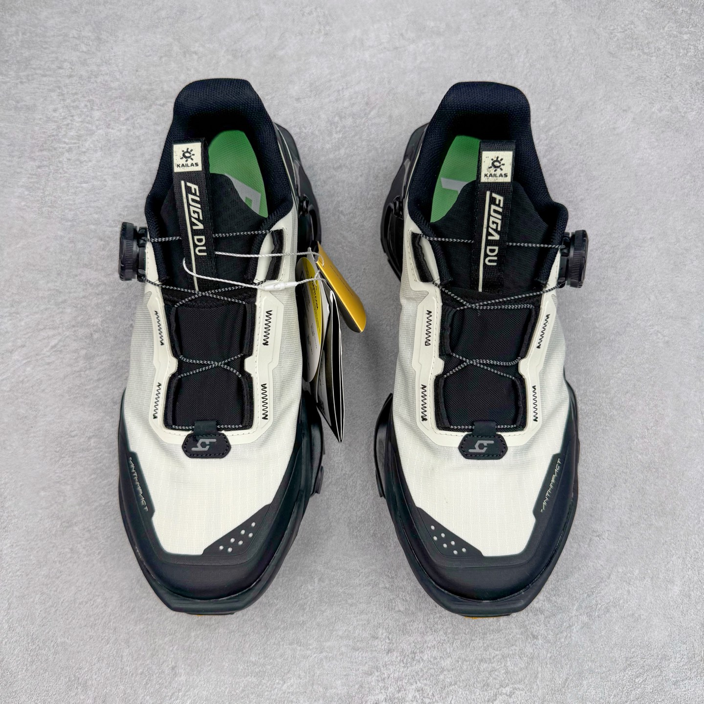  凯乐石 KAILAS FUGA DU BOA 大坡王轻越野徒步 网布TPU减震防滑透气支撑回弹 低帮 超强抓地力登山跑步鞋 男女同款 黑白 KS2433171