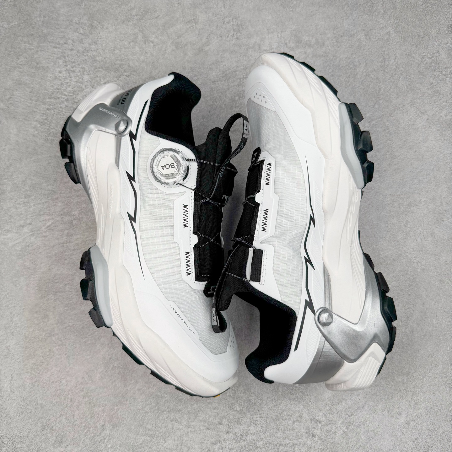 凯乐石 KAILAS FUGA DU BOA 大坡王轻越野徒步 网布TPU减震防滑透气支撑回弹 低帮 超强抓地力登山跑步鞋 男女同款 云白 KS2413107