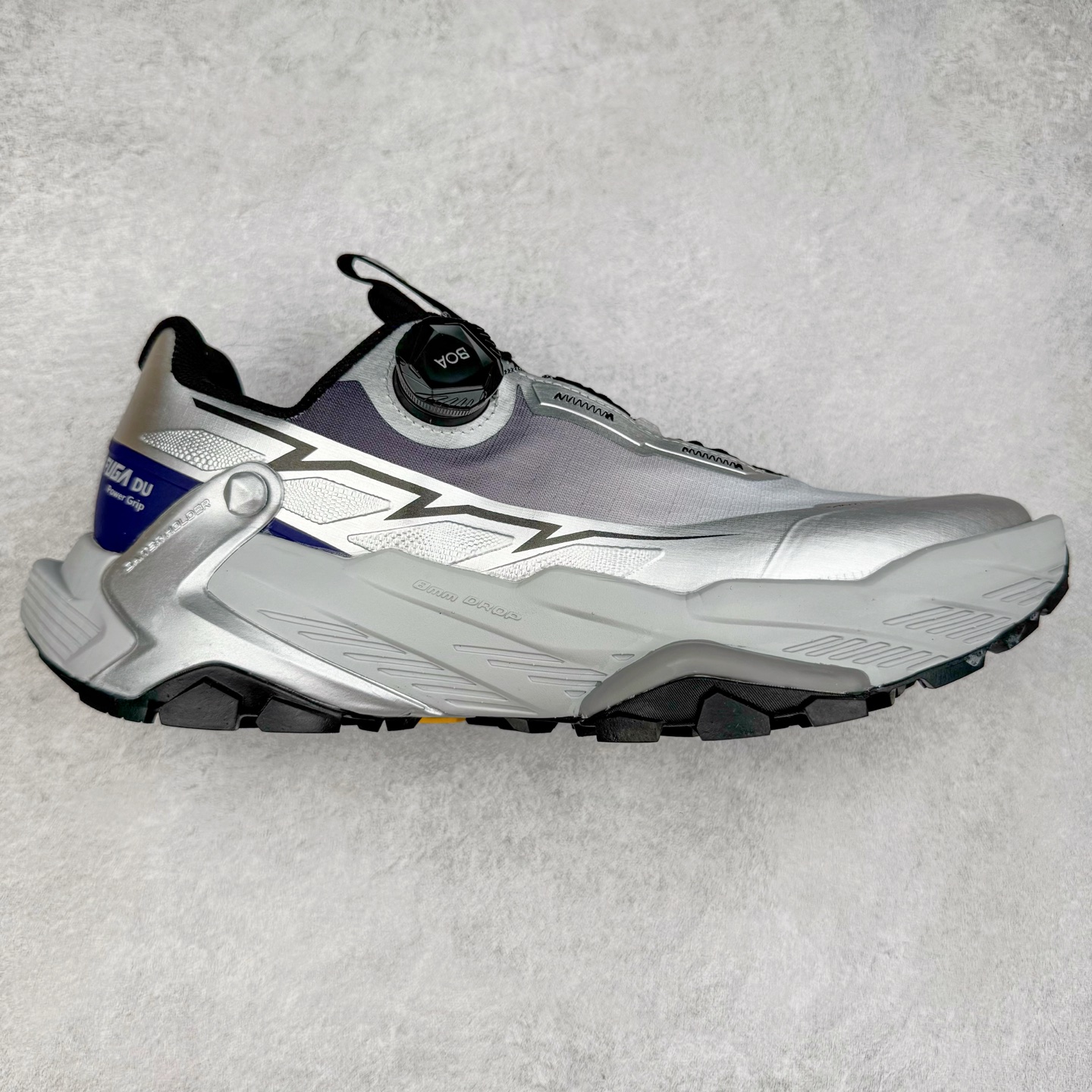 凯乐石 KAILAS FUGA DU BOA 大坡王轻越野徒步 网布TPU减震防滑透气支撑回弹 低帮 超强抓地力登山跑步鞋 男女同款 银紫色 KS2433171