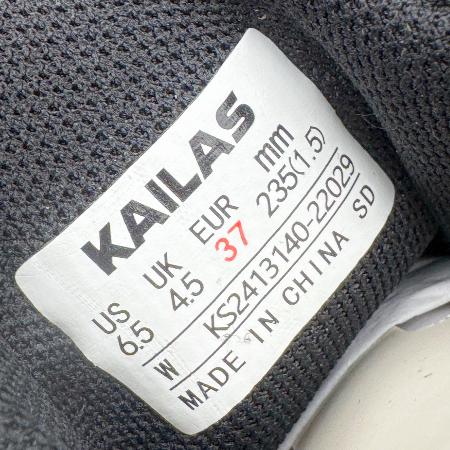 凯乐石 KAILAS FUGA DU BOA 大坡王轻越野徒步 网布TPU减震防滑透气支撑回弹 低帮 超强抓地力登山跑步鞋 男女同款 源色 KS2413140 