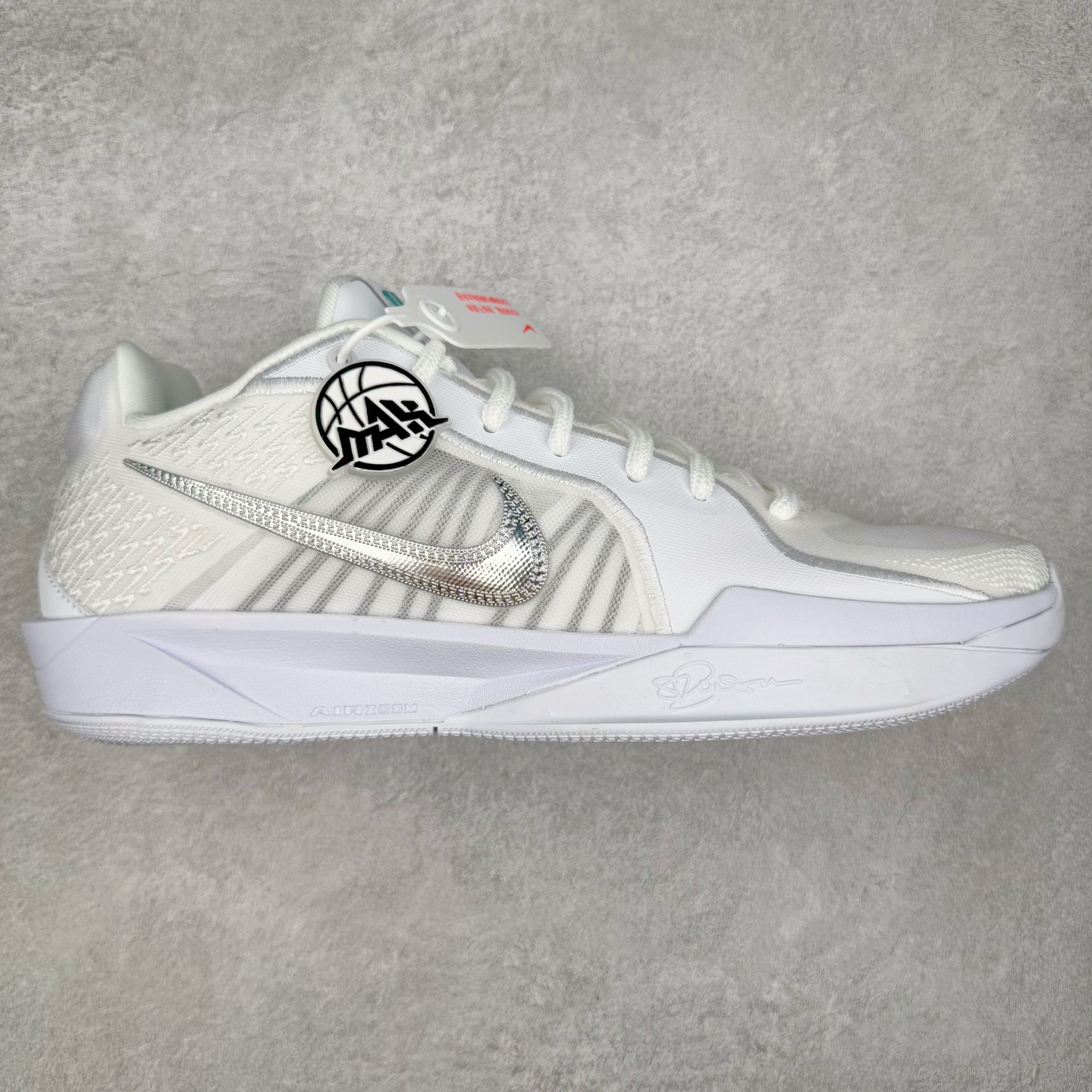 Sabrina 2 Colour Vision 低筒 萨布丽娜二代 前掌扇形zoom  后掌马蹄ZOOM气垫 篮球鞋 波鞋 男鞋  白色FZ1517-101