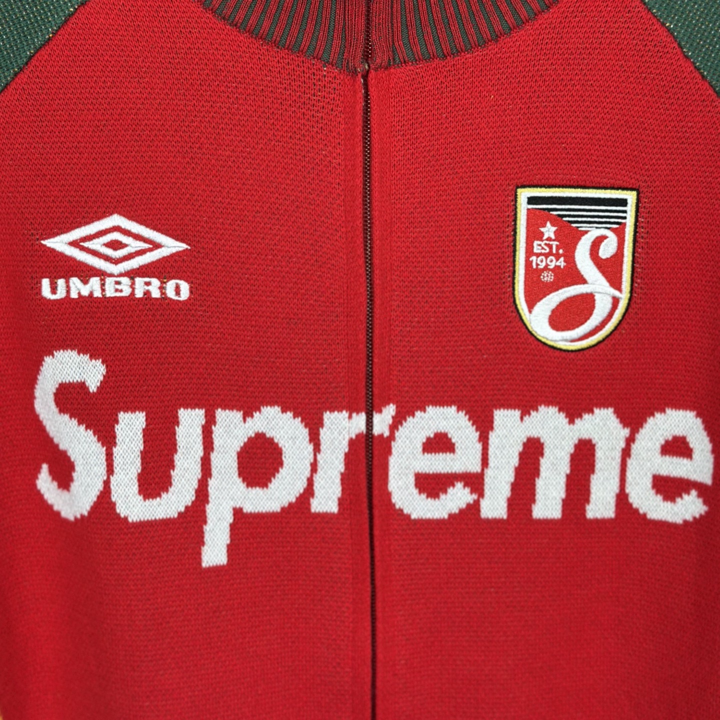 套装 Supreme Umbro 联名款 SS25 胸前刺绣logo 宽松针织毛衣 美式潮流秋衣长袖T恤 短裤 蓝色 黑色 紫色 红色  SUP-SS25-236