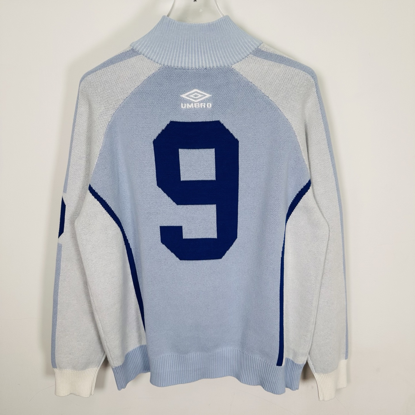 套装 Supreme Umbro 联名款 SS25 胸前刺绣logo 宽松针织毛衣 美式潮流秋衣长袖T恤 短裤 蓝色 黑色 紫色 红色  SUP-SS25-236