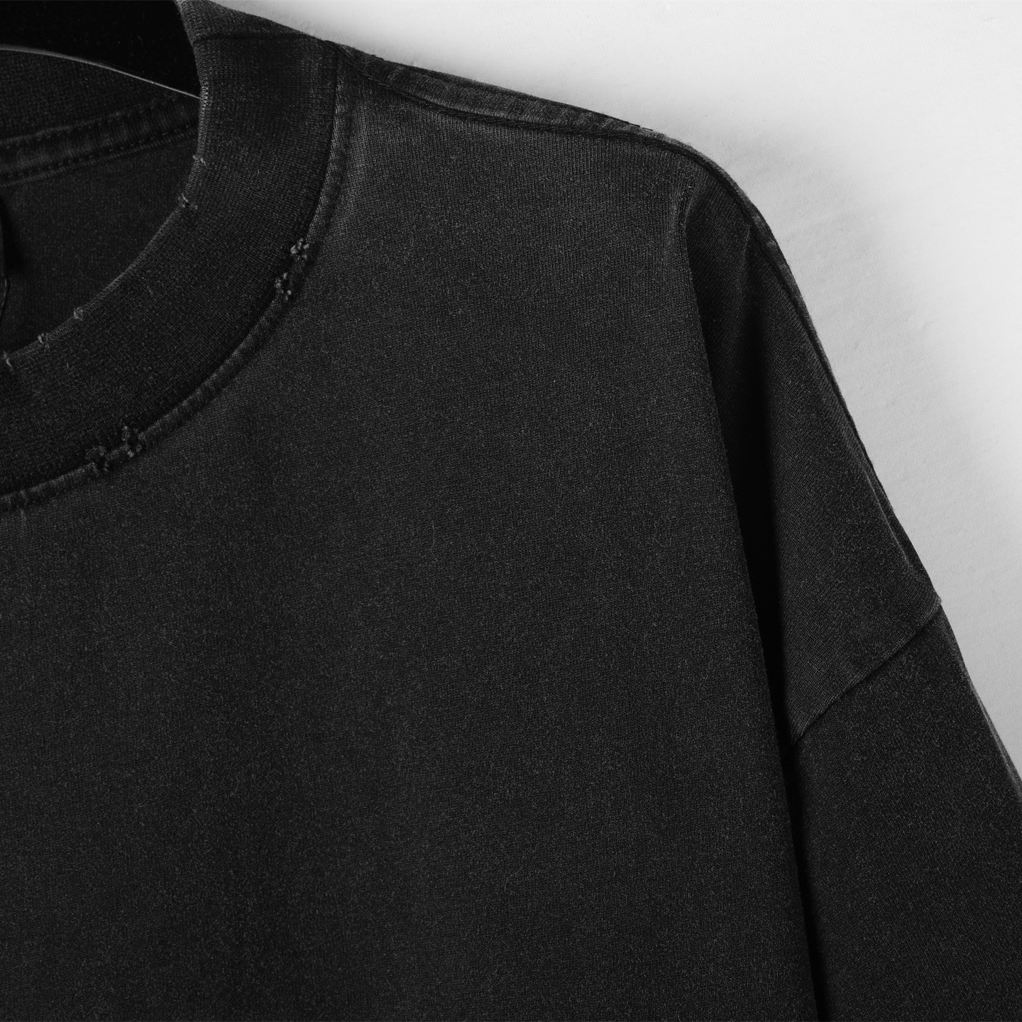 Balenciaga 巴黎世家 圆环logo  印花短袖 T恤 圆领 短款 夏季 黑色A5 