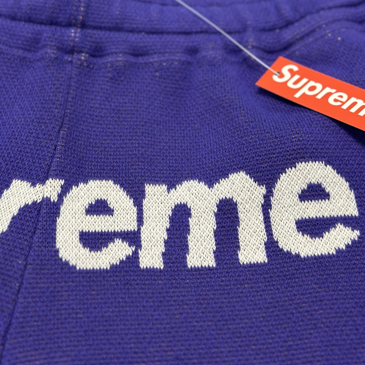 套装 Supreme Umbro 联名款 SS25 胸前刺绣logo 宽松针织毛衣 美式潮流秋衣长袖T恤 短裤 蓝色 黑色 紫色 红色  SUP-SS25-236
