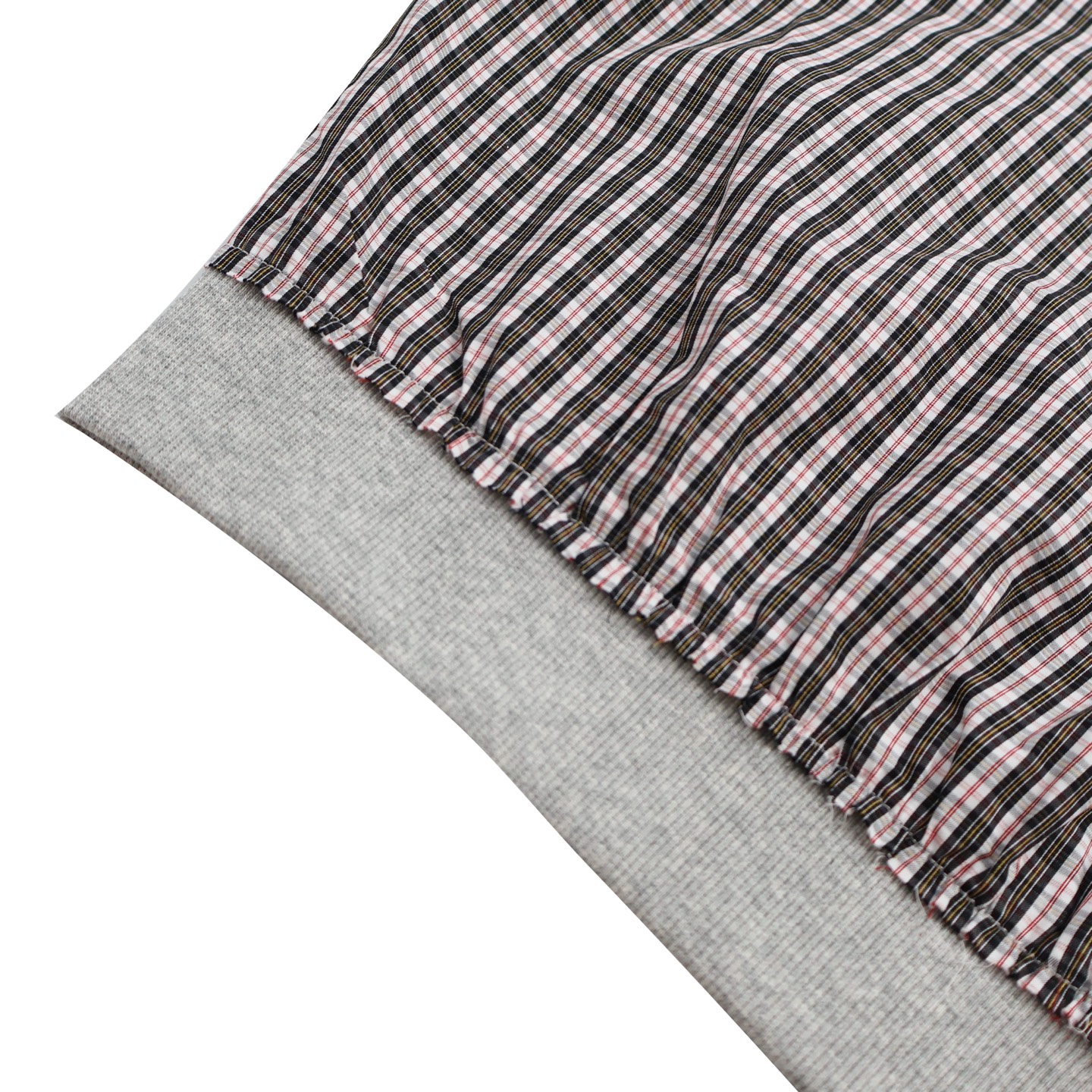 Balenciaga 巴黎世家 格纹拼接  连帽 冲锋衣 外套 夹克凤搂 长袖B5 米色 831570TSM079364