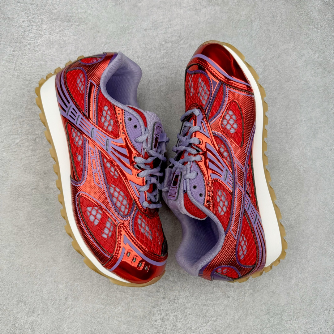 BV Orbit Runner 葆蝶 低筒 时尚舒适 老爹鞋 生活休闲鞋 板鞋 波鞋 红色B5 755915V2X405851