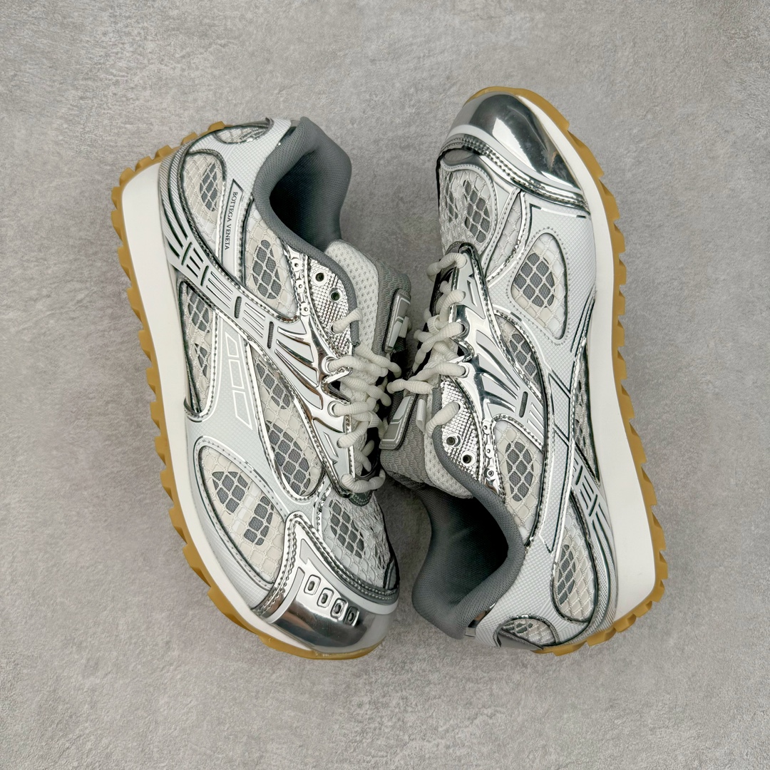 BV Orbit Runner 葆蝶 低筒 时尚舒适 老爹鞋 生活休闲鞋 板鞋 波鞋 灰色B5 741357V2X401425