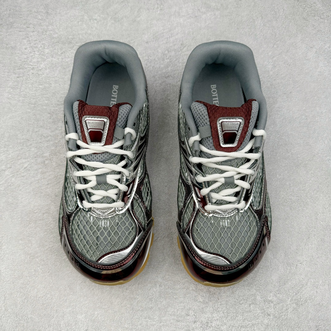 BV Orbit Runner 葆蝶 低筒 时尚舒适 老爹鞋 生活休闲鞋 板鞋 波鞋 灰红色B5 755915V2X402244