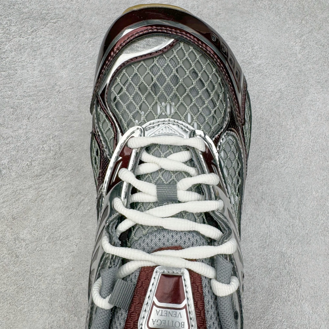 BV Orbit Runner 葆蝶 低筒 时尚舒适 老爹鞋 生活休闲鞋 板鞋 波鞋 灰红色B5 755915V2X402244