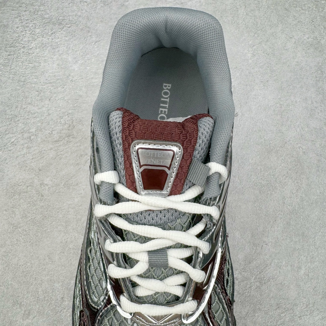 BV Orbit Runner 葆蝶 低筒 时尚舒适 老爹鞋 生活休闲鞋 板鞋 波鞋 灰红色B5 755915V2X402244