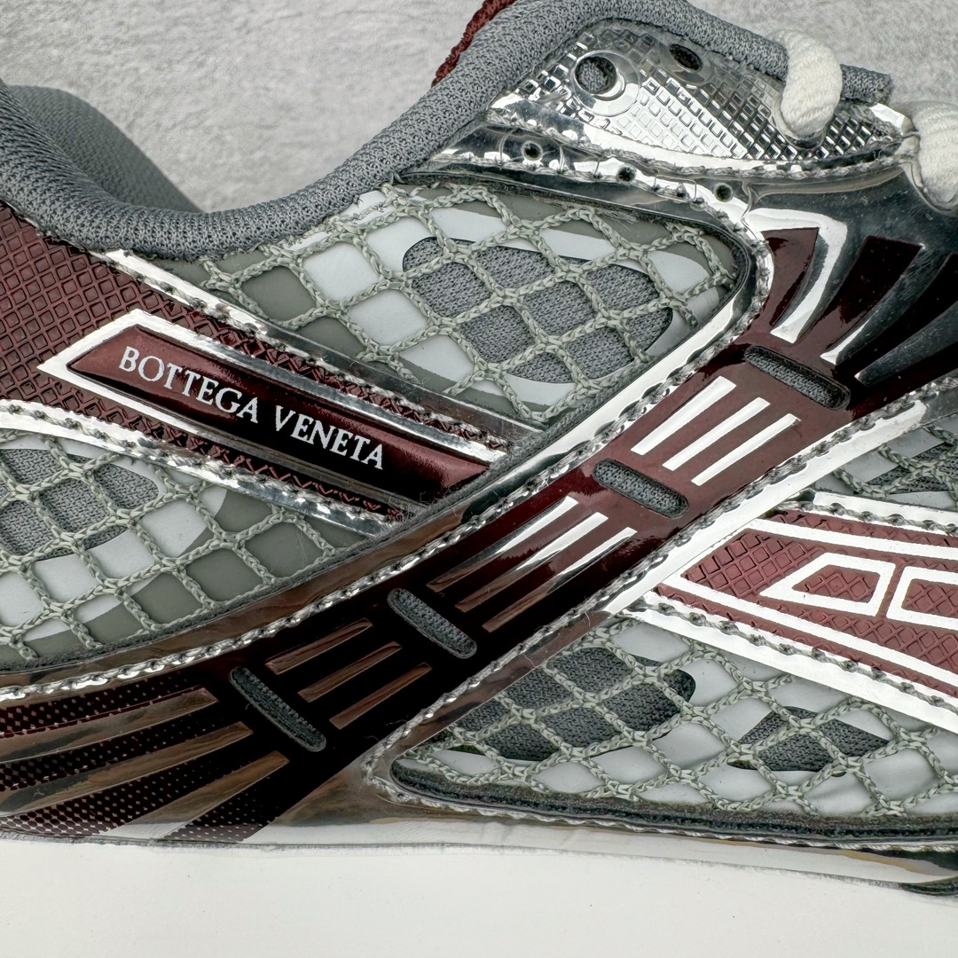 BV Orbit Runner 葆蝶 低筒 时尚舒适 老爹鞋 生活休闲鞋 板鞋 波鞋 灰红色B5 755915V2X402244