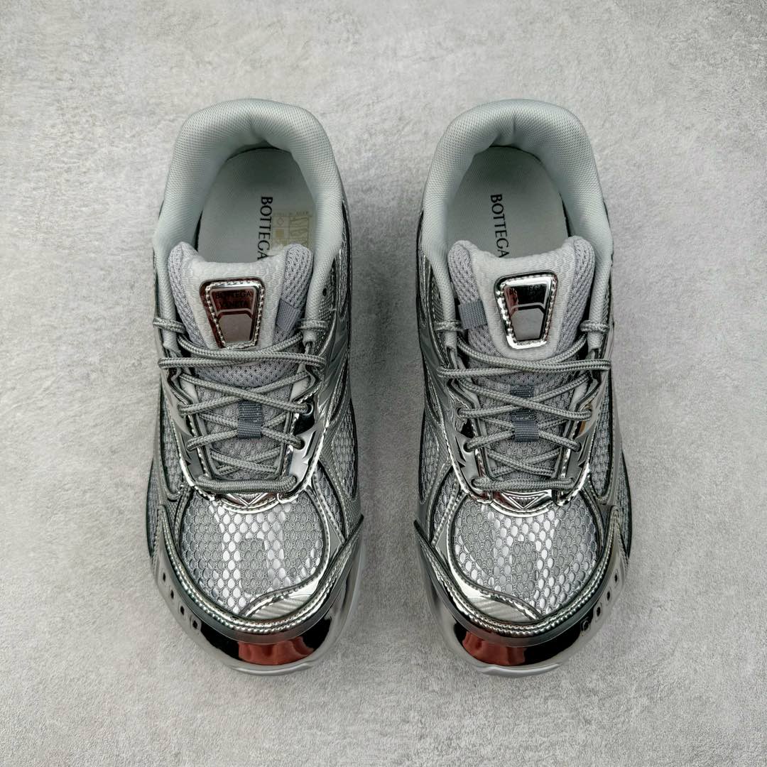 BV Orbit Runner 葆蝶 低筒 时尚舒适 老爹鞋 生活休闲鞋 板鞋 波鞋 银色B5 755915V4V511414