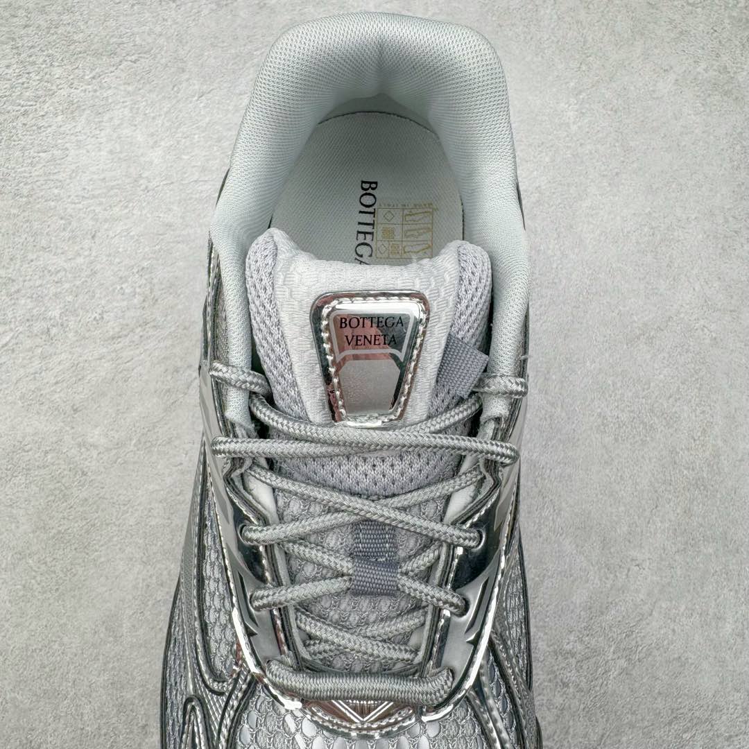 BV Orbit Runner 葆蝶 低筒 时尚舒适 老爹鞋 生活休闲鞋 板鞋 波鞋 银色B5 755915V4V511414