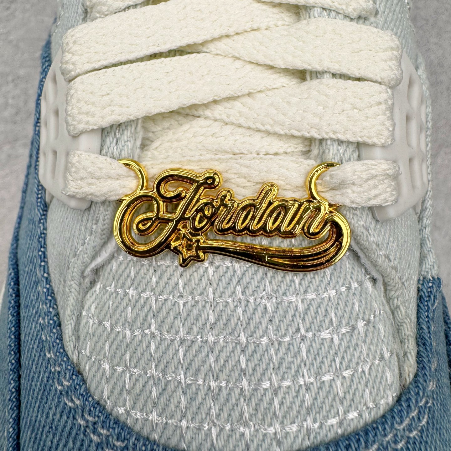  Air Jordan AJ4 低筒 男鞋 女鞋 耐磨透气 籃球鞋 板鞋 波鞋B5  灰蓝牛仔 IB6716-100