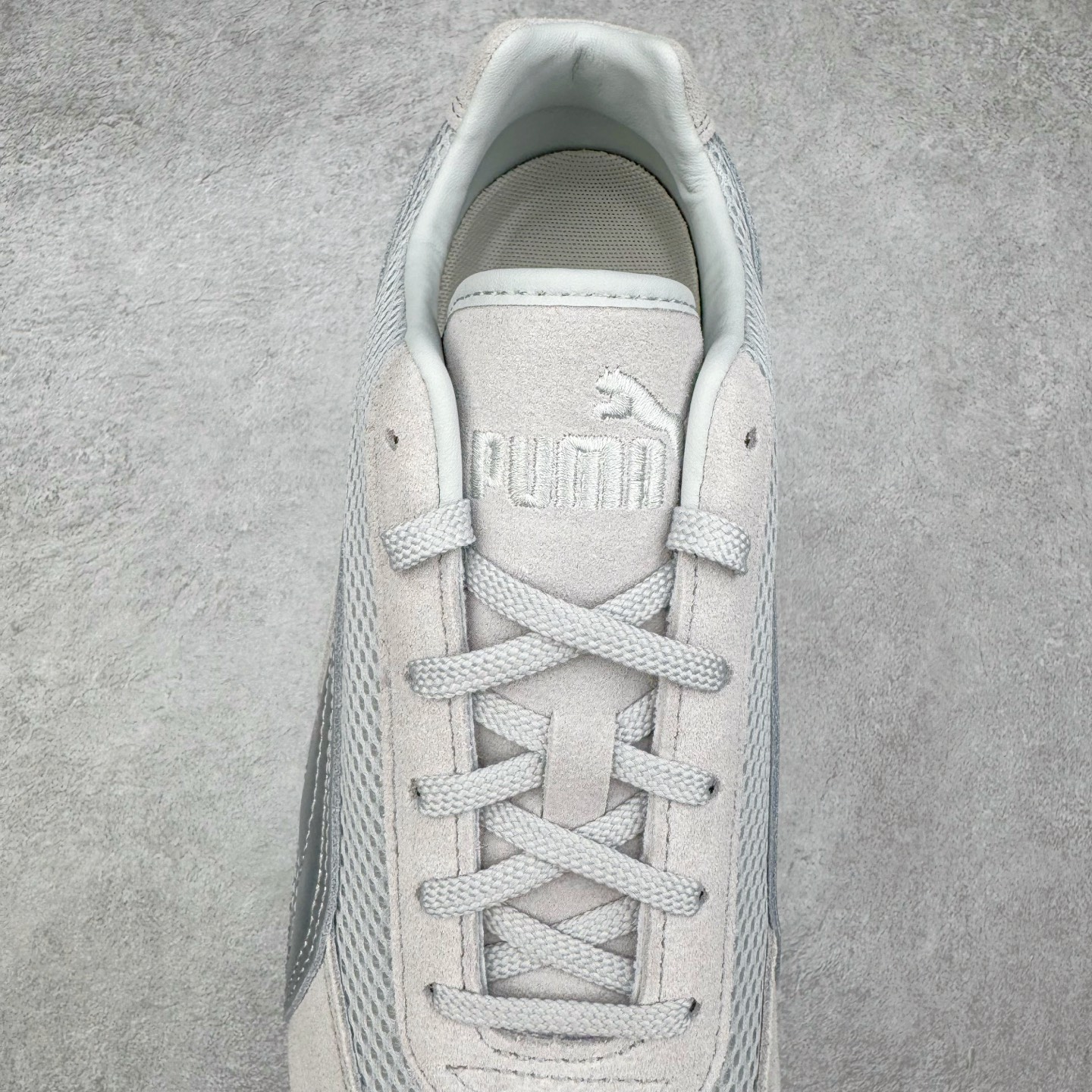 PUMA Speedcat  圆头系带 二层绒面皮防滑耐磨 低筒 舒适时尚 赛车 跑步鞋 休闲鞋 波鞋 灰色 403902-02