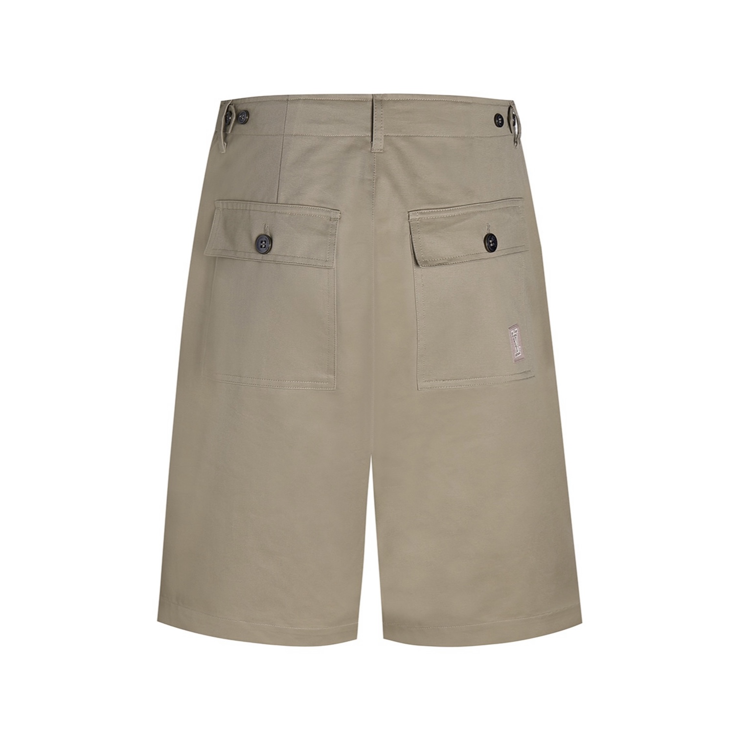 LOUIS VUITTON 路易威登 LV 贴标logo  短裤  休闲裤 裤子 五分裤 卡其A5 1AHDD7