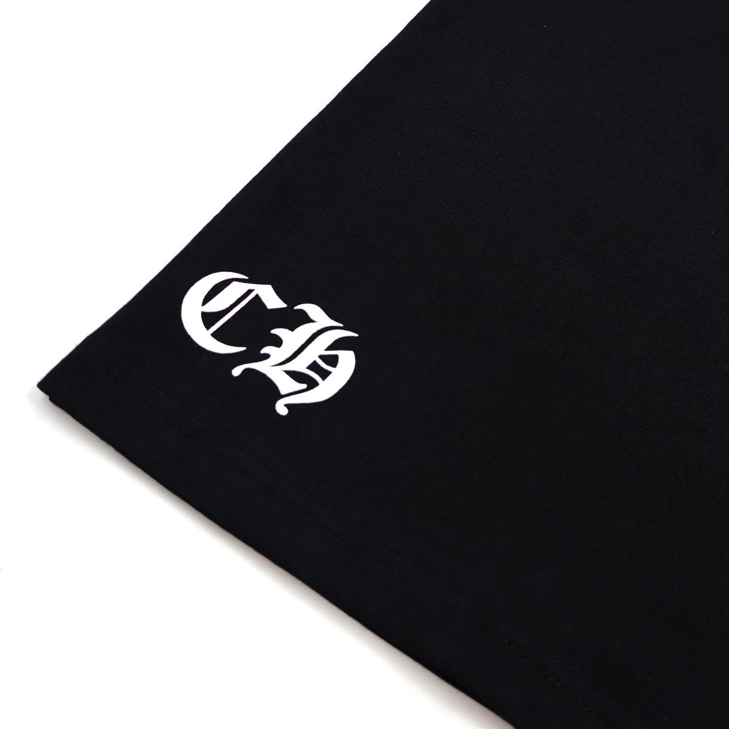 Chrome Hearts 克罗心 大宝剑   字母 印花 短袖 T恤 黑色 黑红A2