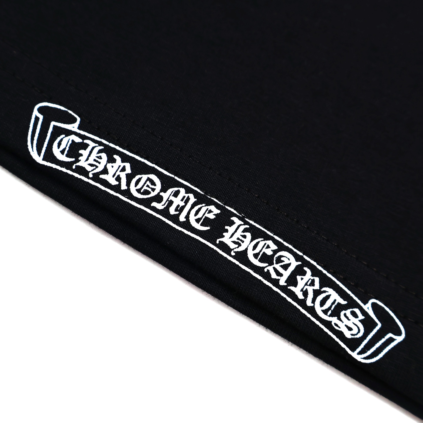 Chrome Hearts 克罗心 大宝剑   字母 印花 短袖 T恤 黑色 黑红A2