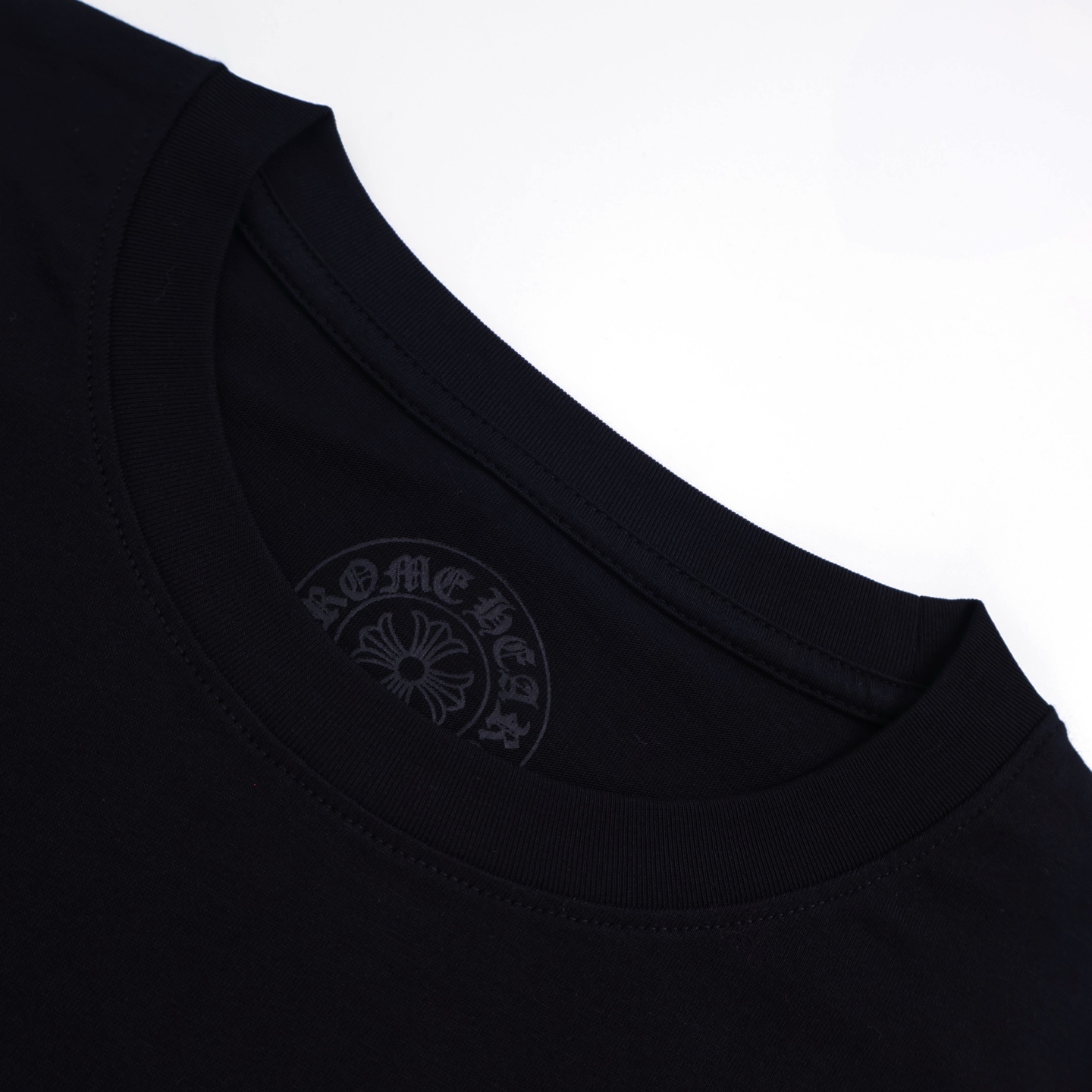 Chrome Hearts 克罗心 动漫印花 字母 印花 短袖 T恤 黑色 黑红A2