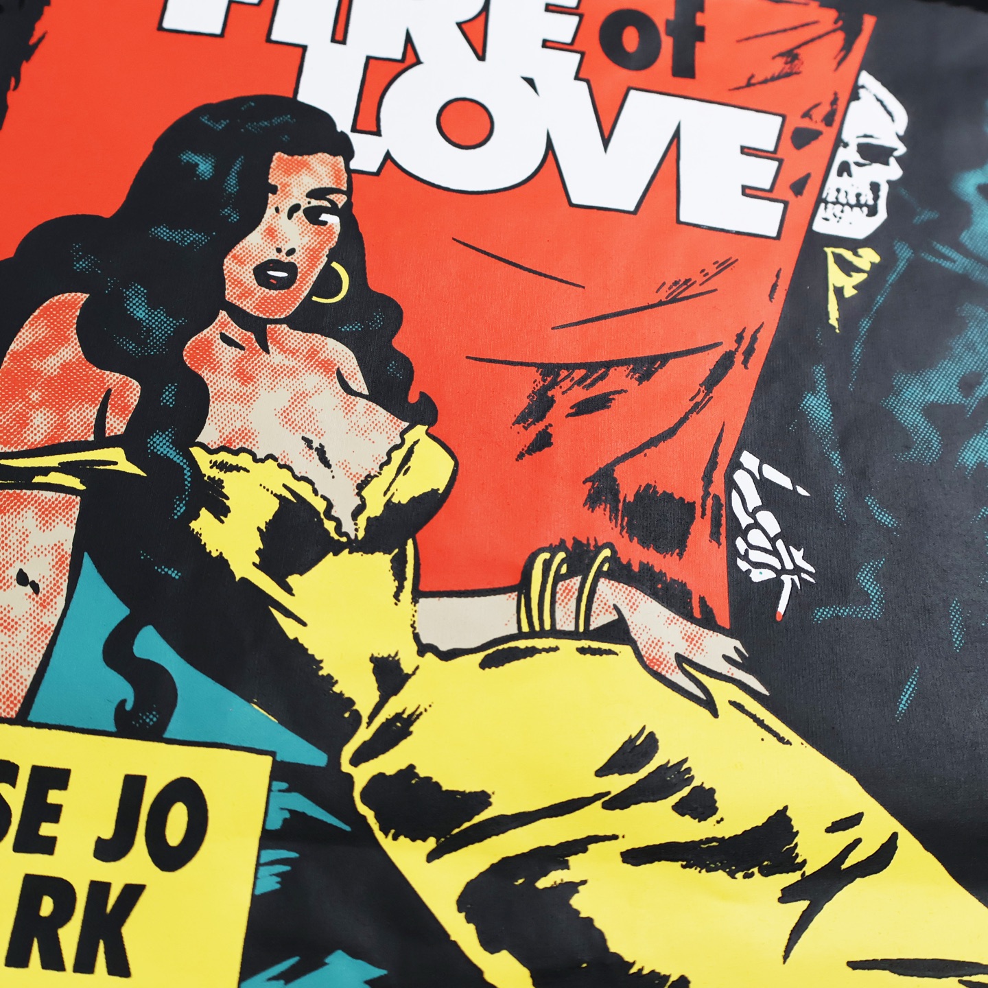 Chrome Hearts 克罗心 动漫印花 字母 印花 短袖 T恤 黑色 黑红A2