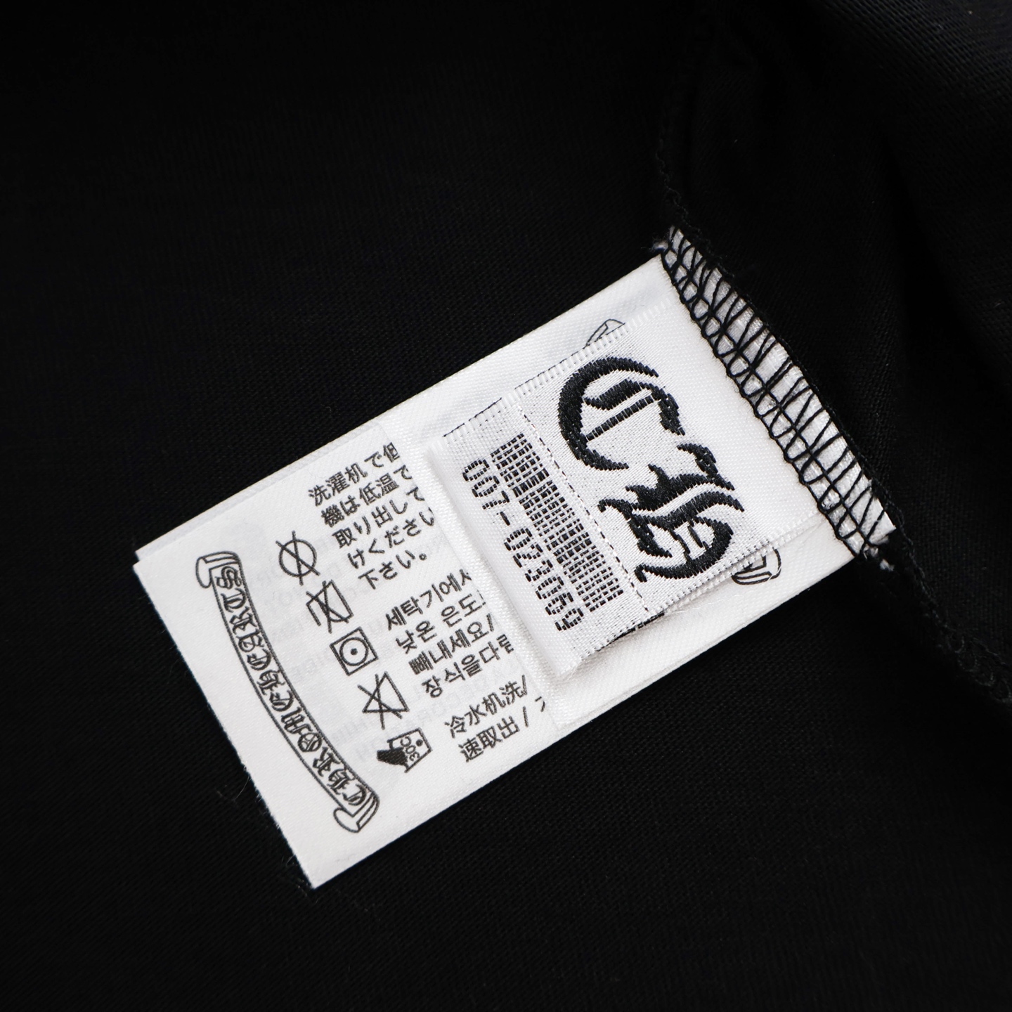 Chrome Hearts 克罗心 动漫印花 字母 印花 短袖 T恤 黑色 黑红A2