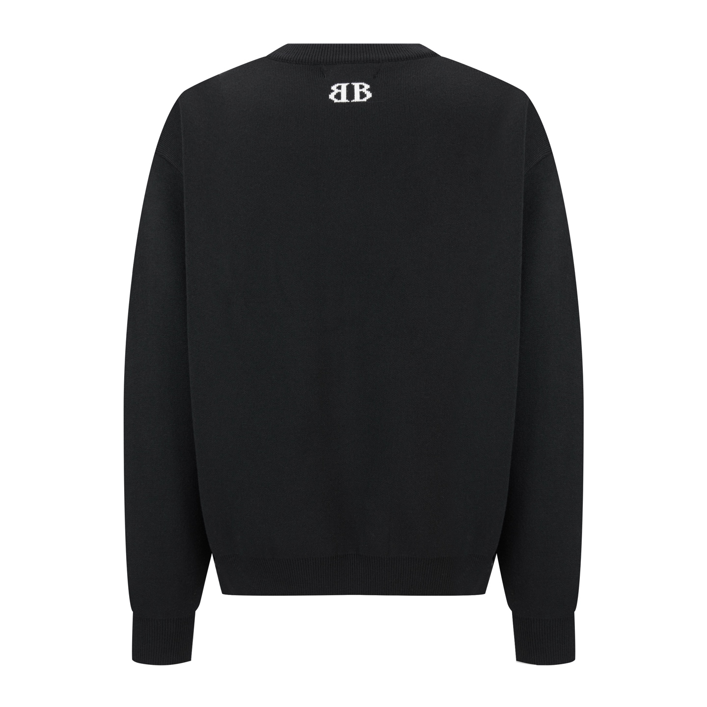 Balenciaga 巴黎世家 BB提花毛衣  连帽 冲锋衣 外套 夹克凤搂 长袖B0 黑色 818420T17251070