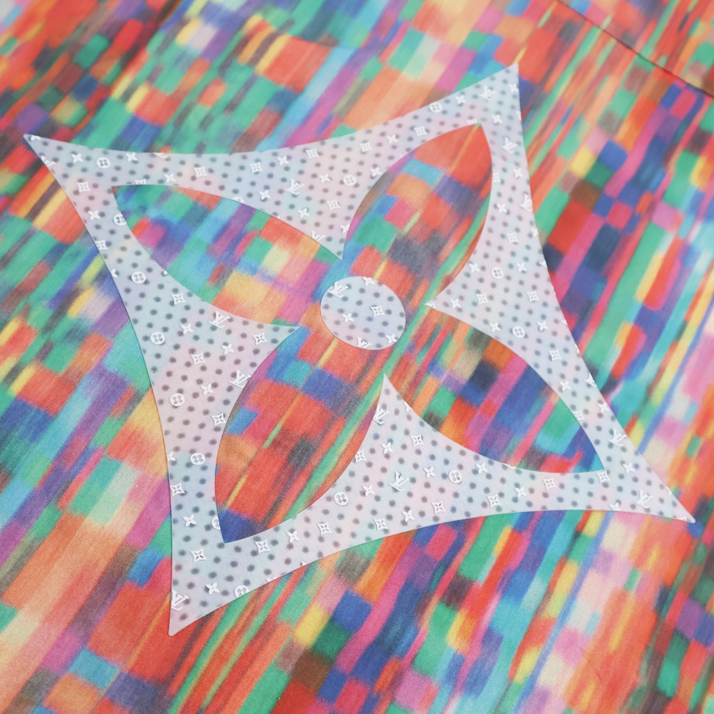 LOUIS VUITTON 路易威登  LV 彩虹四叶草衬衫 错视效果花卉 外套 夹克 卫衣 长袖B0  多色 818420T17251070