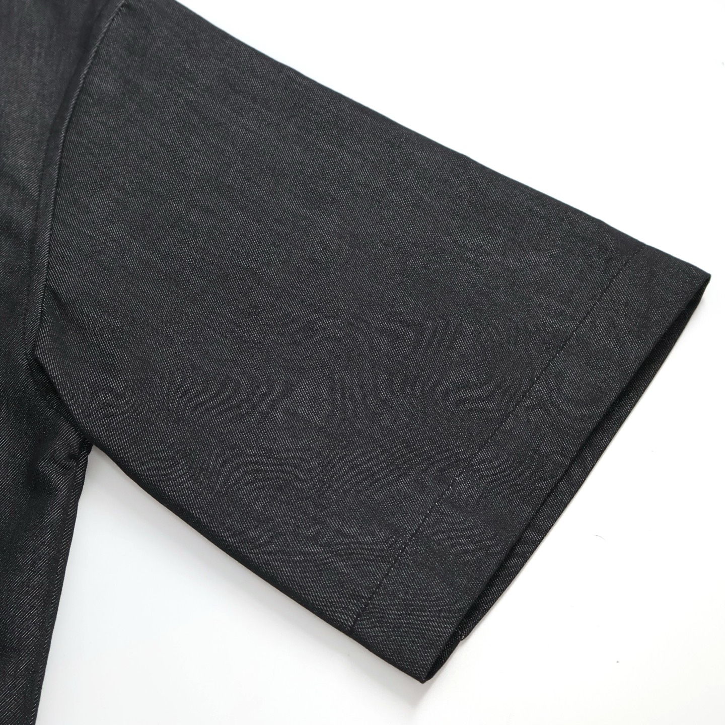 LOUIS VUITTON 路易威登 LV 拉菲草刺绣 T恤 短袖 黑色B2 1AHVW4