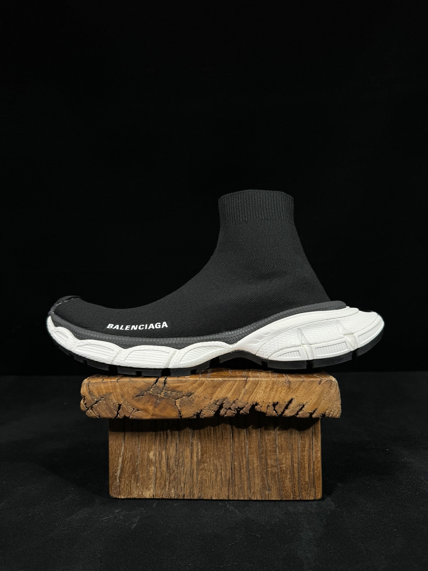 Balenciaga 巴黎世家 3XL 高筒 袜子鞋 运动鞋 休闲鞋 黑色  