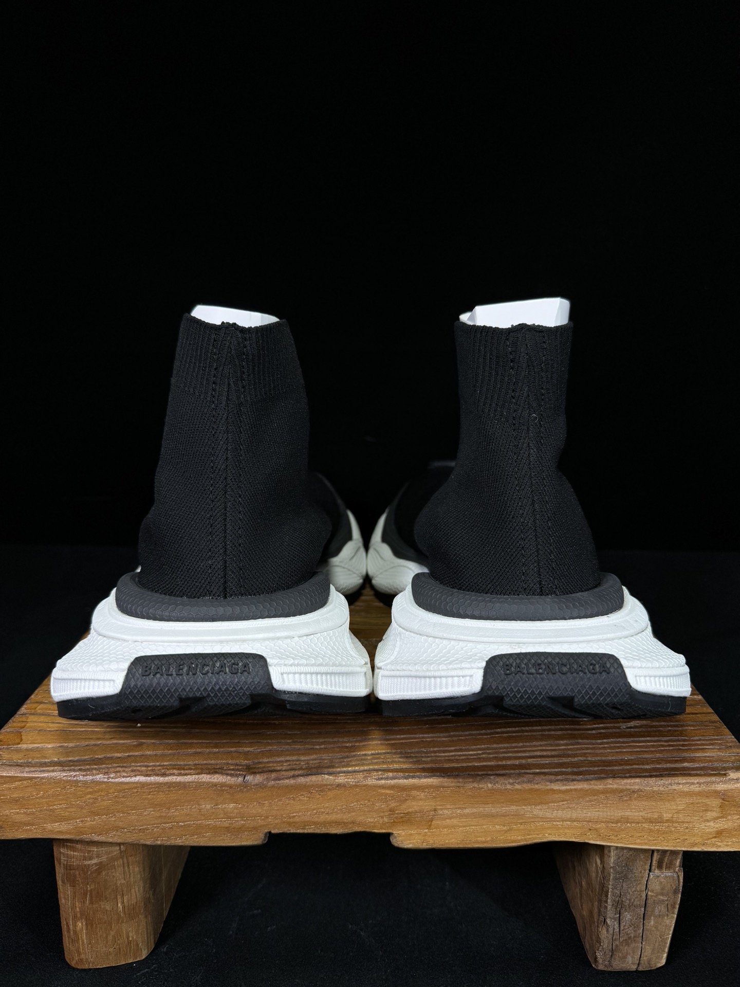 Balenciaga 巴黎世家 3XL 高筒 袜子鞋 运动鞋 休闲鞋 黑色  