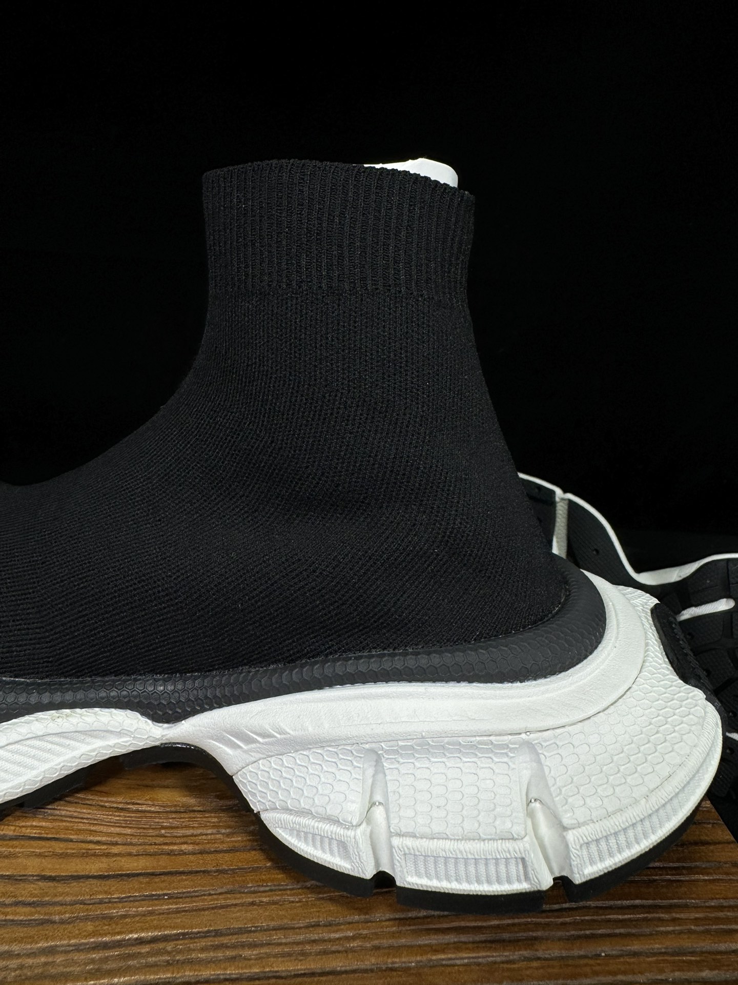 Balenciaga 巴黎世家 3XL 高筒 袜子鞋 运动鞋 休闲鞋 黑色  