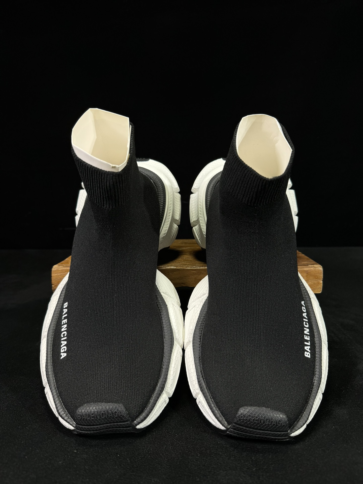 Balenciaga 巴黎世家 3XL 高筒 袜子鞋 运动鞋 休闲鞋 黑色  