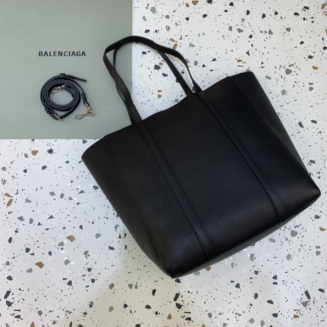 Balenciag Tote 巴黎世家 托特 皮革 牛皮 时尚 手机包 单肩包 斜跨 手提包 腰包 男女同款 黑色 551812D6W2N1000/551810-K9HBN-1090/551815D6W2N1000