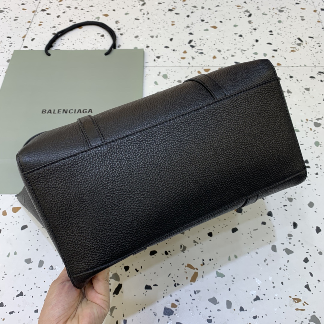 Balenciag Tote 巴黎世家 托特 皮革 牛皮 时尚 手机包 单肩包 斜跨 手提包 腰包 男女同款 黑色 551812D6W2N1000/551810-K9HBN-1090/551815D6W2N1000