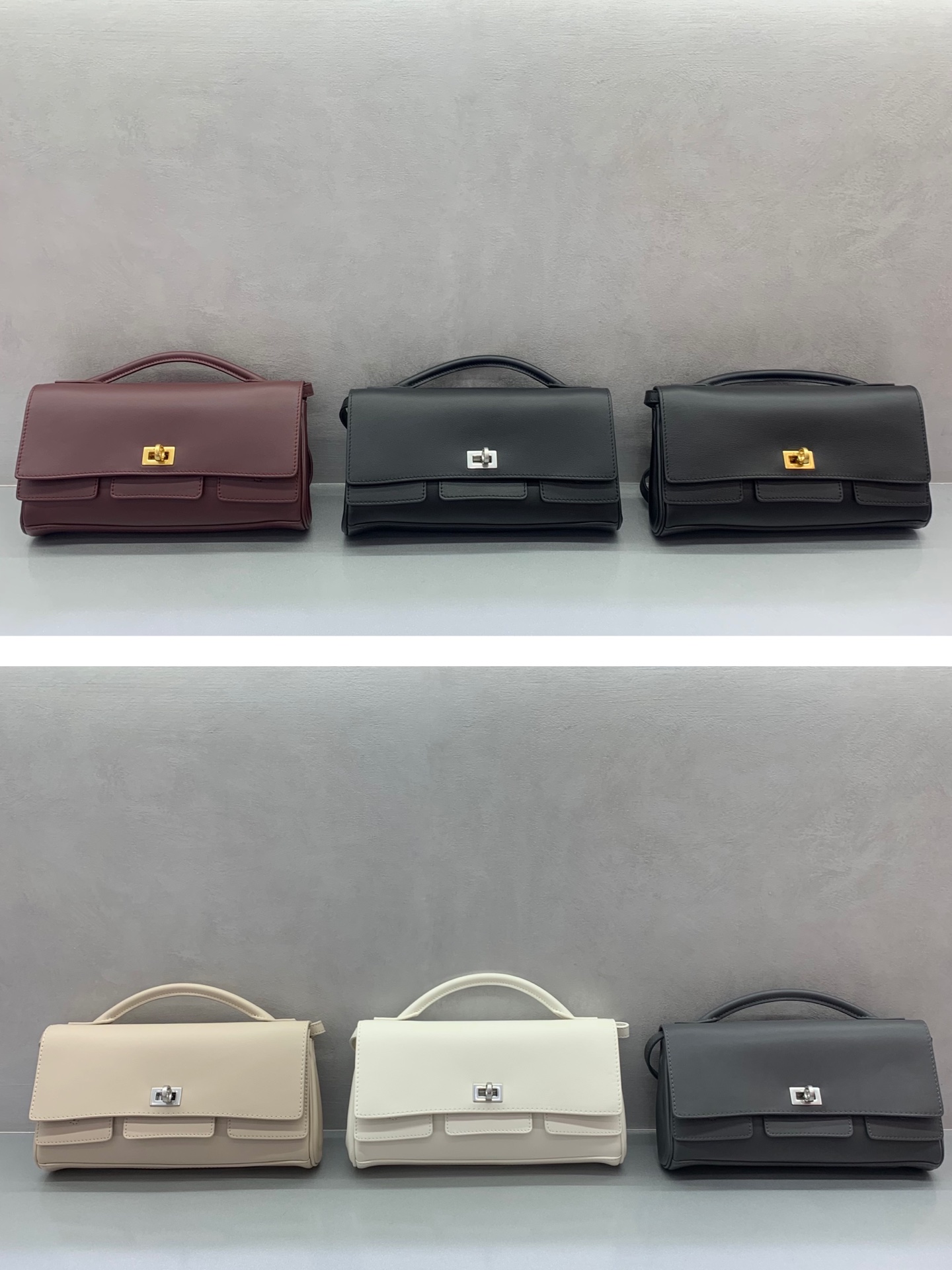 Balenciag  Bel Air 巴黎世家 皮革 牛皮 时尚 手机包 单肩包 斜跨 手提包 腰包 男女同款  六色 