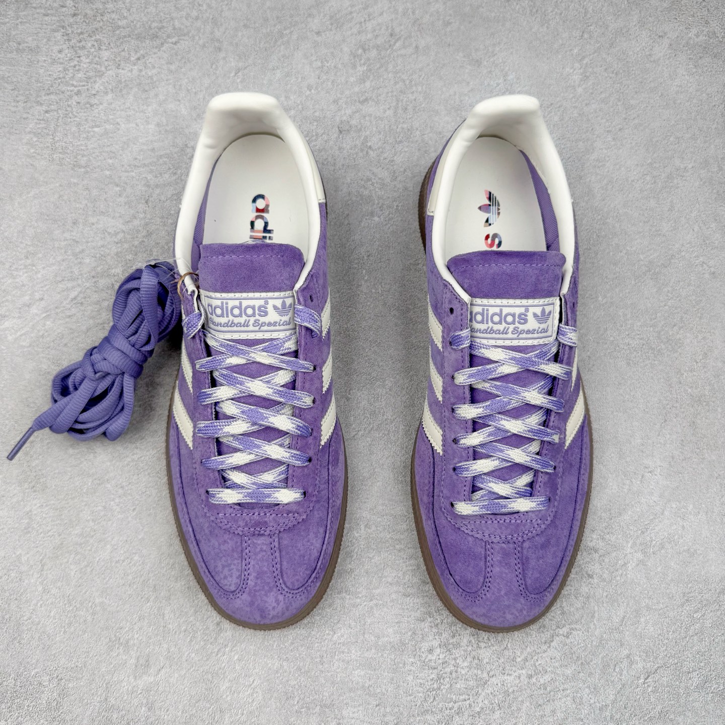 Adidas Originals HANDBALL SPEZIAL  低筒   复古板鞋 德训休闲鞋 波鞋 男鞋 女鞋 香芋紫 KI5935