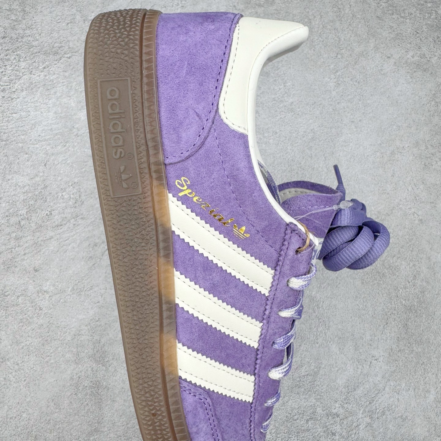 Adidas Originals HANDBALL SPEZIAL  低筒   复古板鞋 德训休闲鞋 波鞋 男鞋 女鞋 香芋紫 KI5935